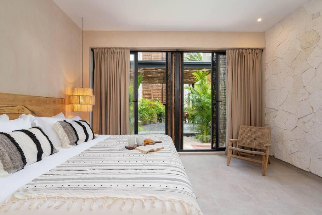 דירות טולום Departamento Boho Chic, Alberca Privada , Centrico מראה חיצוני תמונה