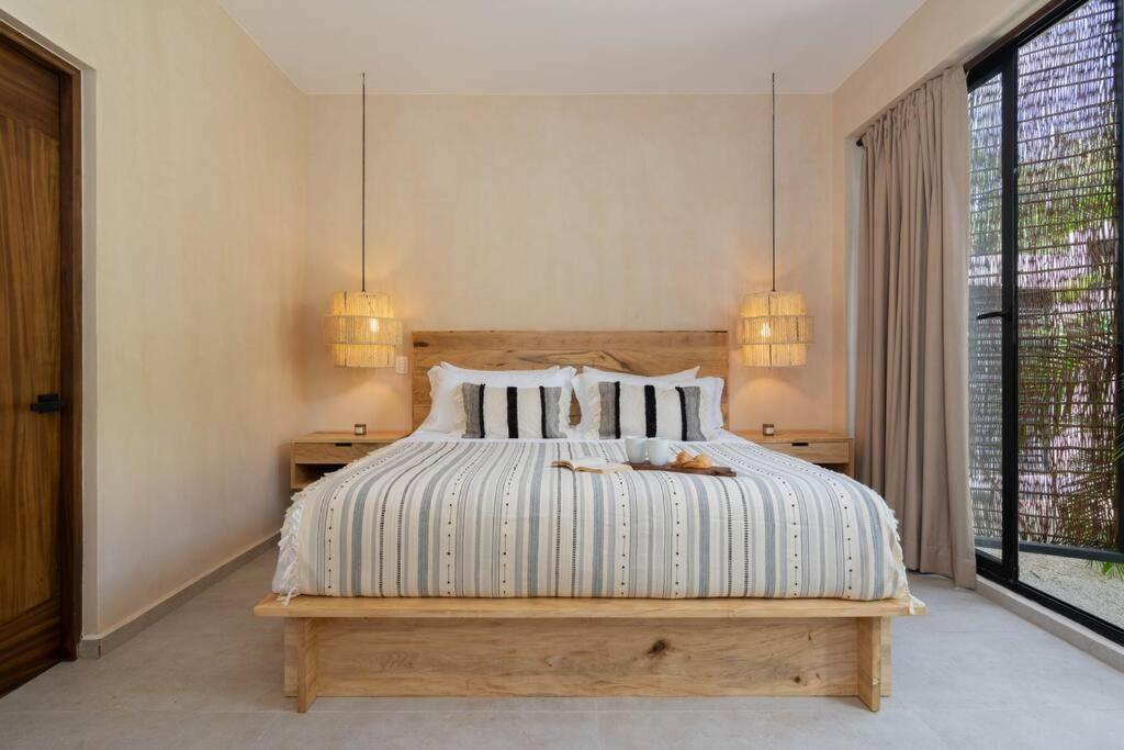 דירות טולום Departamento Boho Chic, Alberca Privada , Centrico מראה חיצוני תמונה