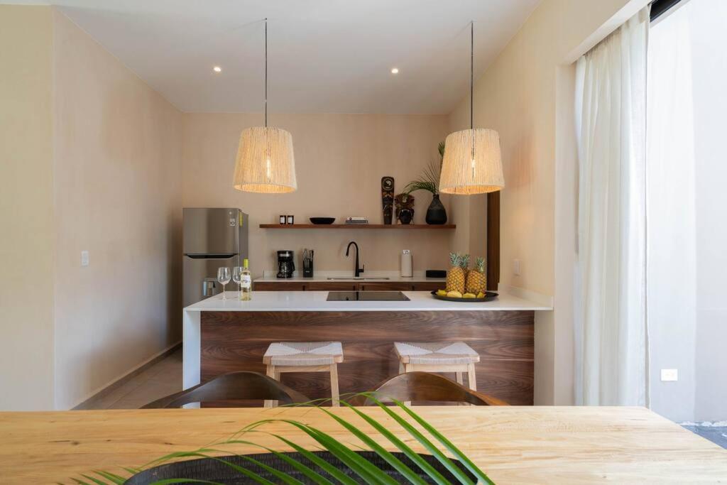 דירות טולום Departamento Boho Chic, Alberca Privada , Centrico מראה חיצוני תמונה