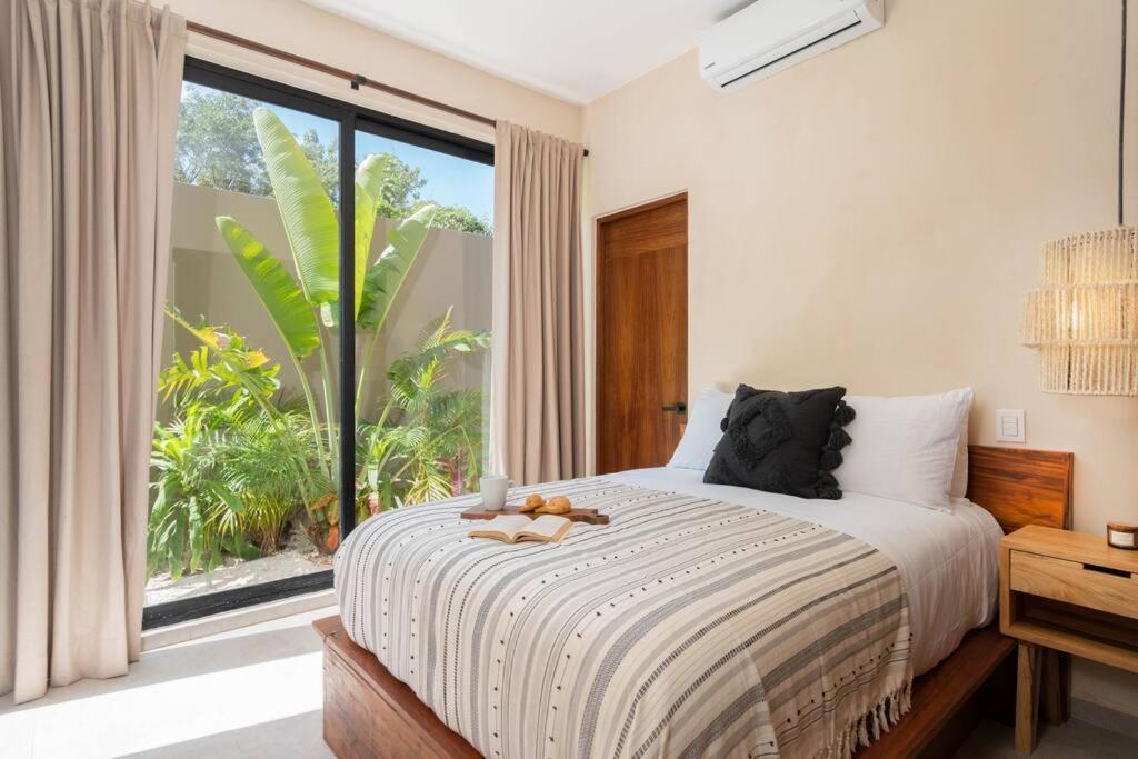 דירות טולום Departamento Boho Chic, Alberca Privada , Centrico מראה חיצוני תמונה