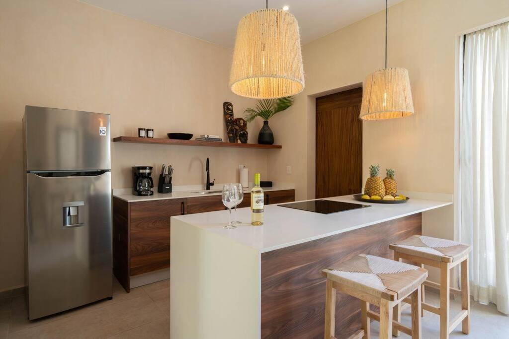 דירות טולום Departamento Boho Chic, Alberca Privada , Centrico מראה חיצוני תמונה