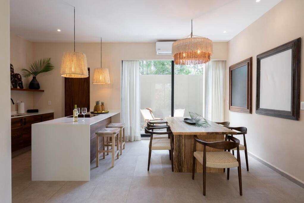 דירות טולום Departamento Boho Chic, Alberca Privada , Centrico מראה חיצוני תמונה